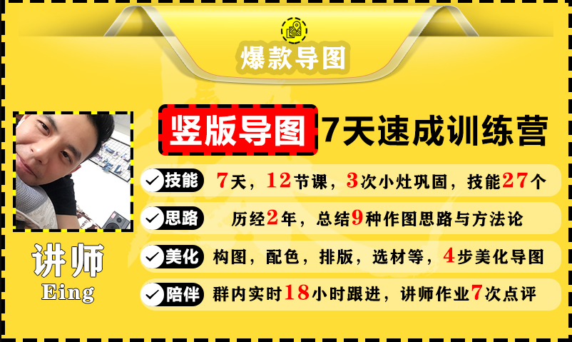 价值1388元【爆款导图】训练营 一张图吸粉800+，学完你也可以-聚富社