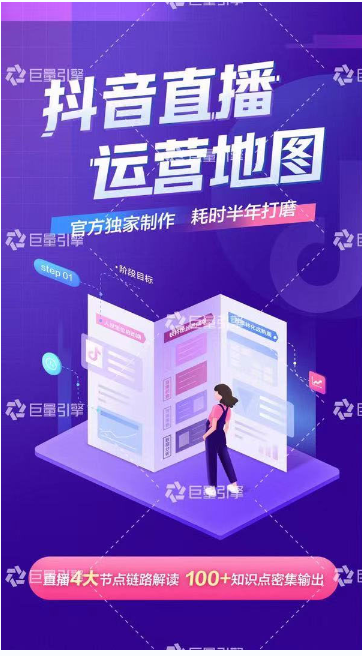 《抖音直播运营地图》直播4大节点，100+知识点-聚富社