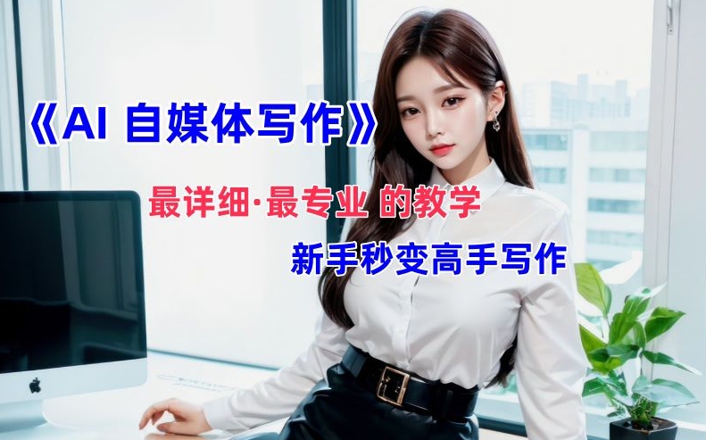 AI自媒体文章创作全网最详细教程,新手秒变写作高手,多方位发展-聚富社