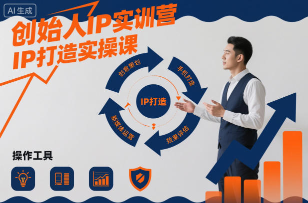 创始人IP实训营，IP打造实操课-聚富社