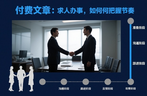 付费文章：求人办事，如何把握节奏-聚富社