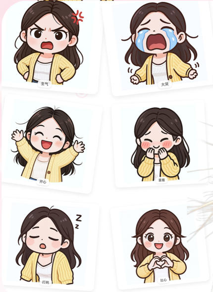 一张照片秒变多种表情包，三步就能拥有专属表情包库，零门槛玩转社交新玩法【文档】-聚富社