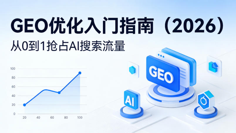 【最新】GEO优化入门指南（2026），从0到1抢占AI搜索流量-聚富社
