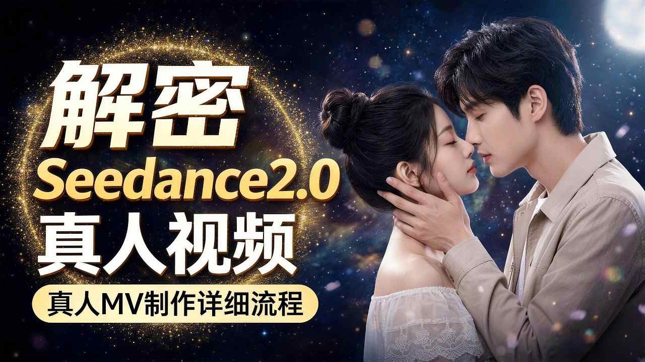 Seedance 2.0解密教程：零基础制作真人MV全流程-聚富社