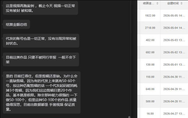 【团长合作2.0】视频矩阵项目_招发手矩阵+剪辑师，共赢项目【揭秘】-聚富社