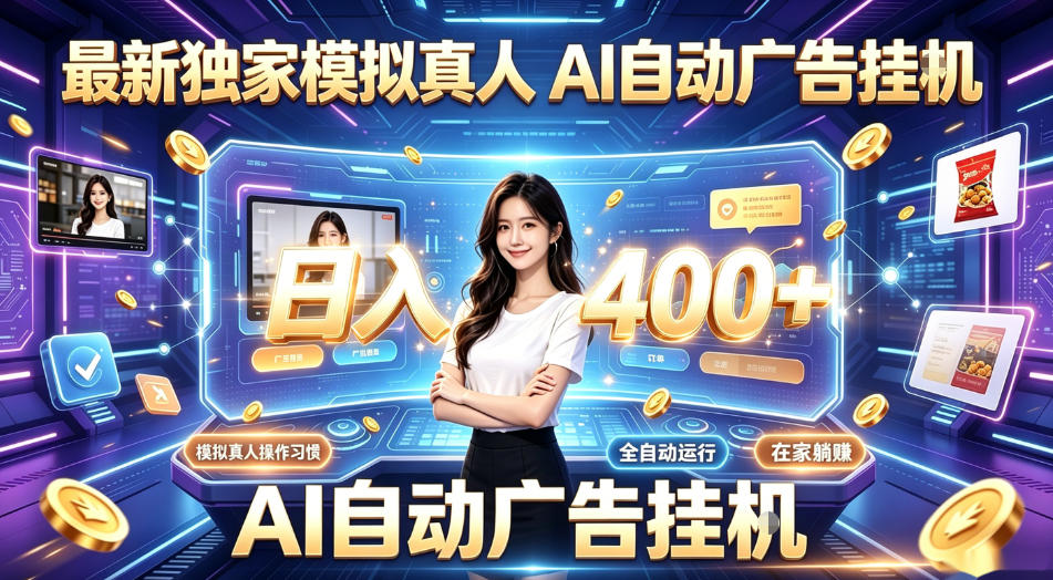 最新独家模拟真人，AI自动挂号挂G，日入400+，全程全自动运行，无需人工【揭秘】-聚富社