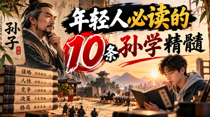 某公众号付费文章：年轻人必读的10条孙学精髓-聚富社