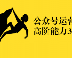 公众号运营高阶能力35讲,从月薪3k到月薪30k,新媒体人的必修课-聚富社