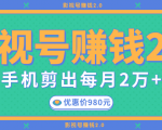 影视号赚钱项目2.0,无需电脑,一部手机剪出每月2W+收入-聚富社