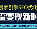 SEO搜索引擎优化总监实战VIP课堂【透析2020最新案例】快速实现年新30W-聚富社