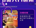 朱白板抖音带货进阶课,实操运营+主播不玩虚的-聚富社