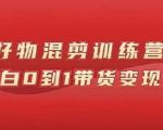 万三好物混剪训练营:小白0到1带货变现课-聚富社