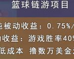国外区块链篮球游戏项目,前期加入秒回本,被动收益日0.75%,撸数万美金-聚富社