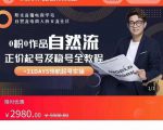 0粉0作品自然流正价起号及稳号全教程,专业自然流起号机构流程化教学(价值2980元)-聚富社