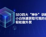 SEO四大“神补”训练营,小白快速获取可观的谷歌流量,轻松做外贸-聚富社