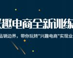 兴趣电商全新训练营:打破品销边界,带你玩转“兴趣电商“实现业务增长-聚富社