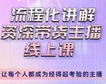 婉婉-主播拉新实操课,流程化讲解资深带货主播,让每个人都成为经得起考验的主播-聚富社