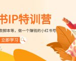 小红书IP特训营：从搭建-制作-爆款脚本等等，做一个赚钱的小红书号-聚富社