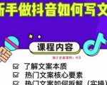 新手做抖音如何写文案，手把手实操如何拆解热门文案-聚富社