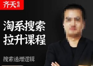 齐天电商·淘系搜索提升课程,搜索递增标准化,动销标准化流程-聚富社