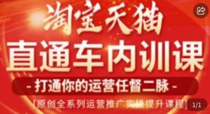 天问电商·2023淘宝天猫直通车内训课,零基础学起直通车运营实操课程-聚富社