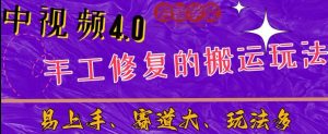中视频4.0赛道:新手福音,入门简单,上手快【揭秘】-聚富社