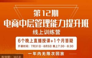 陈少珊·电商中层管理能力提升班,学习对象-电商公司各个岗位的主管,20人人以内的电商公司老板-聚富社