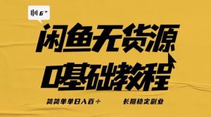 独家闲鱼无货源详细玩法,简简单单日八百+,长期稳定副业【揭秘】-聚富社