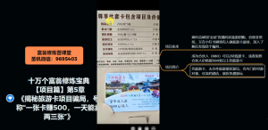 十万个富翁修炼宝典之5.揭秘旅游卡项目骗局,号称“一张卡赚500,一天能卖两三张”-聚富社