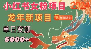 小红书女粉头像项目,单日变现5000+,适合在家做的副业,长期稳定【揭秘】-聚富社