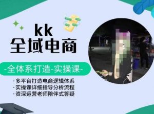 KK全域电商,全体系打造实操课,多平台打造电商逻辑体系-聚富社