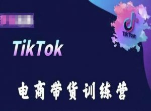 TikTok电商带货训练营,跟随时代潮流,跨境掘金-聚富社