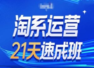 淘系运营24天速成班第28期最新万相台无界带免费流量-聚富社