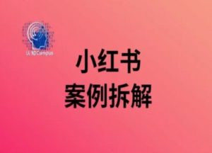 小红书案例拆解,深度解读小红书40万粉-聚富社