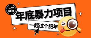 年底暴力项目,多开抢红包玩法简单无脑年底吃一波肉【揭秘】-聚富社