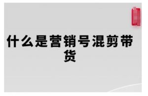 营销号混剪带货,从内容创作到流量变现的全流程,教你用营销号形式做混剪带货-聚富社
