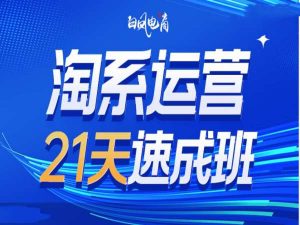 淘系运营21天速成班35期,年前最后一波和2025方向-聚富社