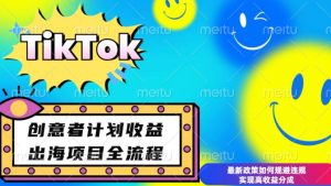 最新TikTok创意者计划开通条件及变现,如何规避违规实现高收益分成【揭秘】-聚富社