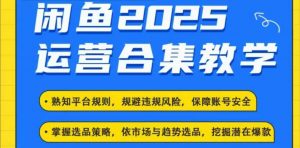 2025闲鱼电商运营全集,2025最新咸鱼玩法-聚富社