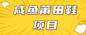 闲鱼高转化项目,手把手教你做,日入3张+(详细教程+货源)-聚富社