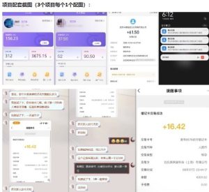当天能收益的3个小项目拆解_包括平台+操作流程-聚富社