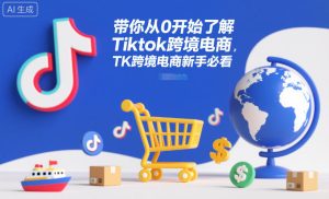 带你从0开始了解Tiktok跨境电商,TK跨境电商新手必看-聚富社
