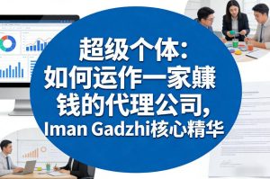 超级个体:如何运作一家賺钱的代理公司,Iman Gadzhi核心精华(双语字幕)-聚富社