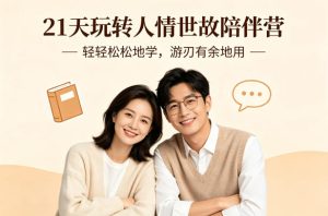 21天玩转人情世故陪伴营-文字稿,轻轻松松地学,游刃有余地用-聚富社