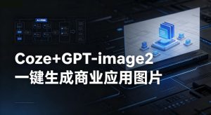 【Coze工作流搭建实操教程】coze+GPT-image2一键生成商业应用图片,全流程保姆级教学-聚富社