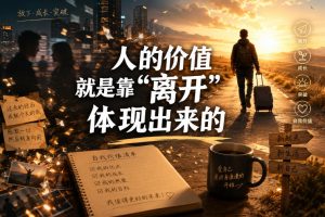 付费文章:人的价值就是靠“离开”体现出来的-聚富社