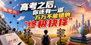 付费文章:高考之后,你还有一道万万不能错的“终极抉择”-聚富社