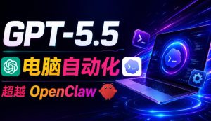 GPT-5.5+Codex全自动操控电脑和浏览器!彻底取代OpenClaw+Hermes Agent,实现高效率自动化工作-聚富社