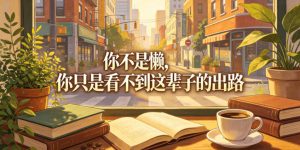 付费文章：你不是懒，你只是看不到这辈子的出路-聚富社