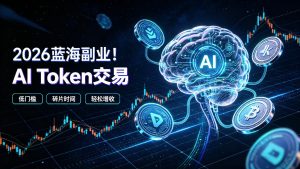 2026全新风口副业｜AI智能Token交易，空闲时间轻松 賺 收益，无需全天盯盘【揭秘】-聚富社